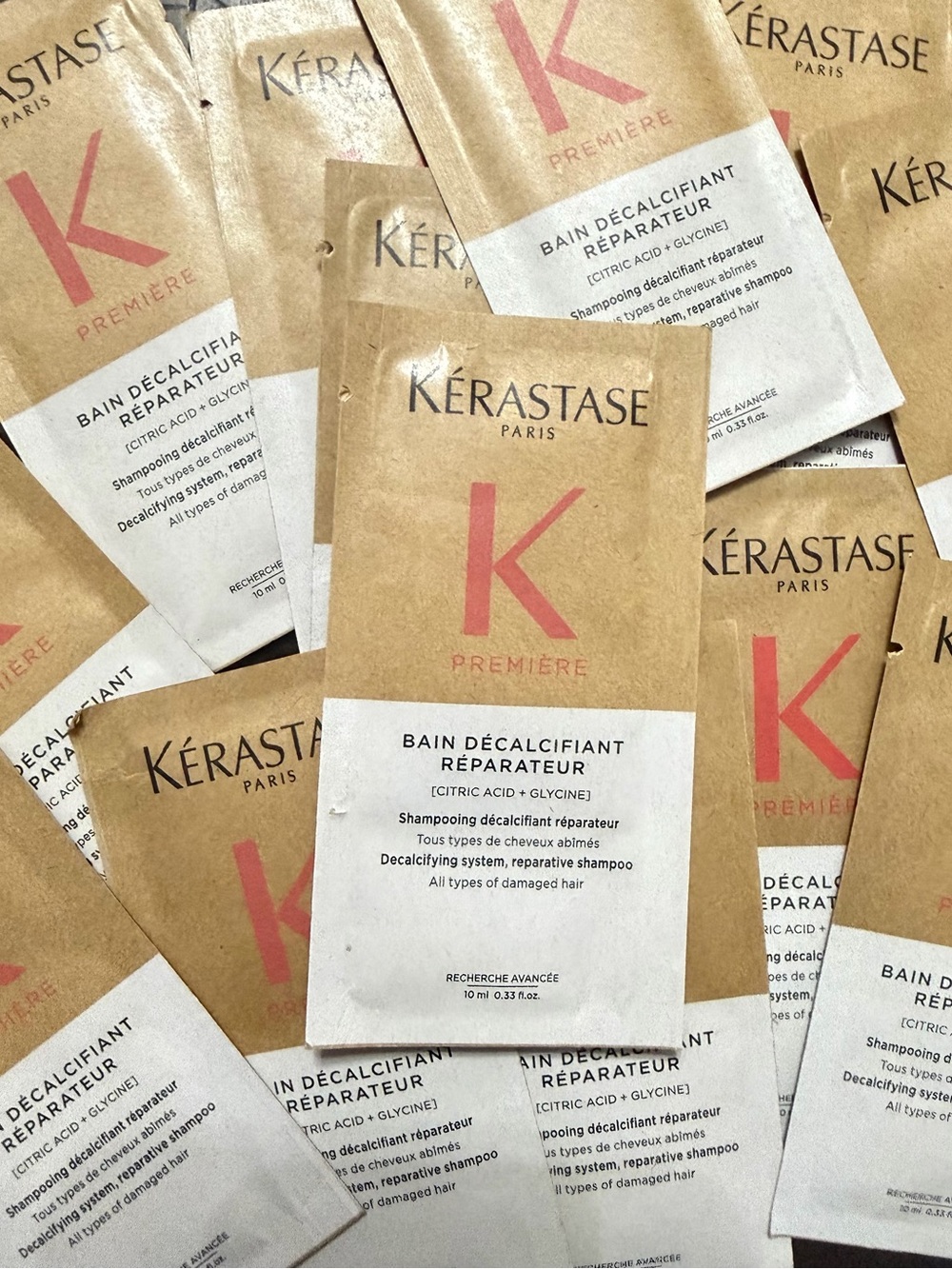 Kérastase Paris Bain Décalcifiant Réparateur Sachets - 10pk x 10ml - Picture 3 of 3